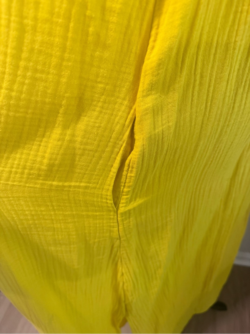 Universal Thread Bright Yellow Halter Maxi Dress - Picture 2 of 4